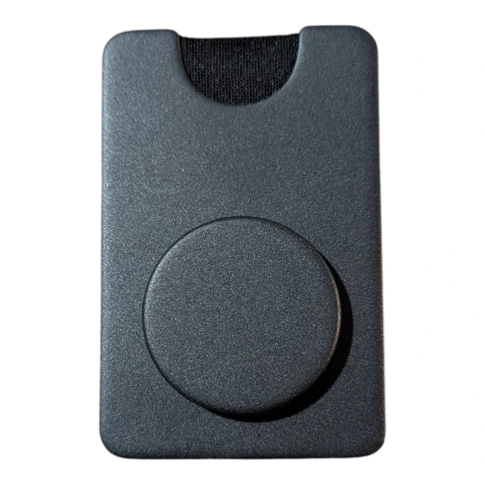 B9-OB Popsockets magnetic wallet+ Magsafe Grip Stand -‎ Black (Missing Adapter)